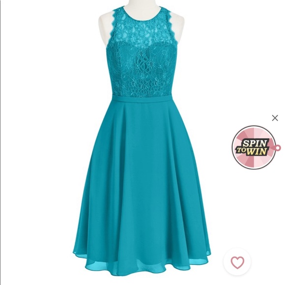 Emerald Azazie Sylvia dress - Picture 6 of 8